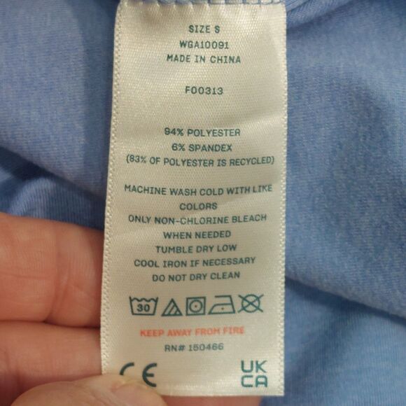 We Wander Allie Performance Top Women's Small Blue Moisture Wicking L/S NEW! - Picture 8 of 10